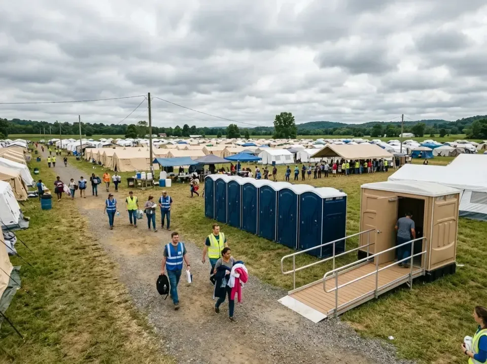 disaster-relief-camp-restrooms-010 — frequently asked questions, Dumpster & Portable Bathrooms Rental in Homeland Park, SC